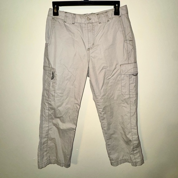 Columbia Pants - Vintage Columbia Women's Cargo Hiking Capris Gorpcore